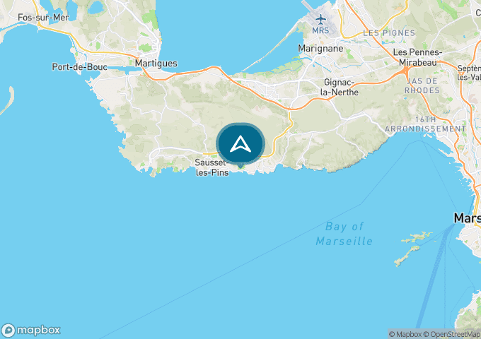 Localisez le camping sur la carte